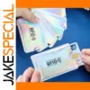 Holographic RFID Card Sleeves Set of 5