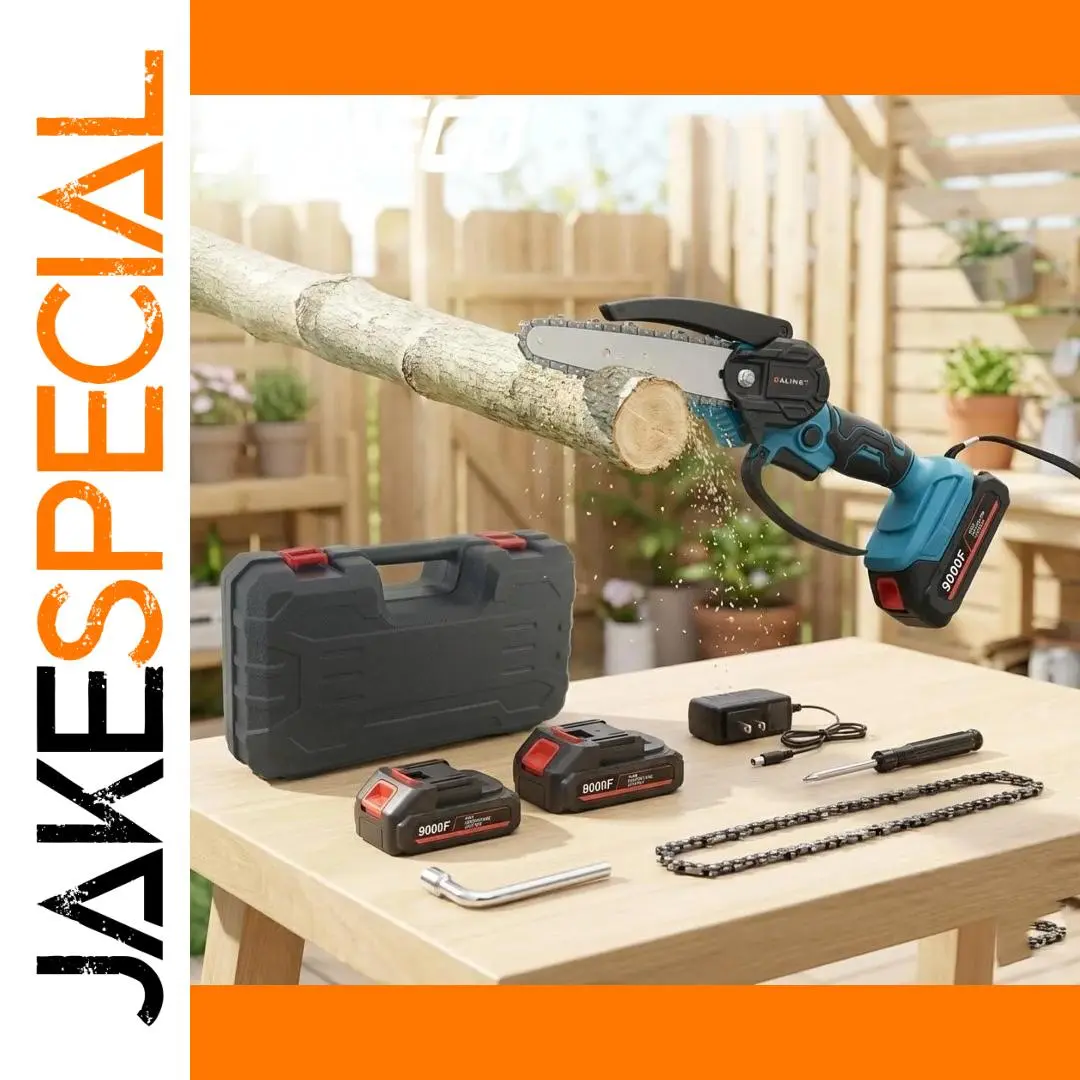 Mini Cordless Electric Chainsaw 4/6-Inch for Pruning 1 Mini Cordless Electric Chainsaw 4/6-Inch for Pruning