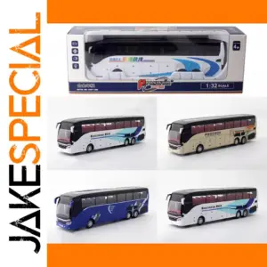 Luxury 1:32 Scale Business Tour Bus Model