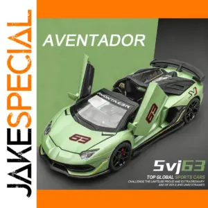 Green Lamborghini Toy Model 1:32 Scale