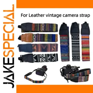 Ethnic Pattern Camera Strap for Nikon & Sony