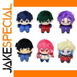 Anime-inspired 10cm Plush Keychains with Vibrant Colors