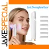 White Sonic Dermaplaning Razor for Face