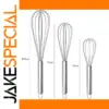 Stainless Steel Egg Whisk 8/10/12-Inch