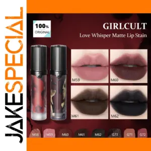 Girlcult Love Whisper Matte Lip Stain Collection