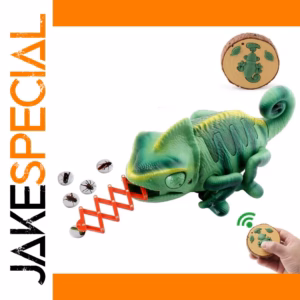 Realistic Green Reptile Toy by LKCOMO