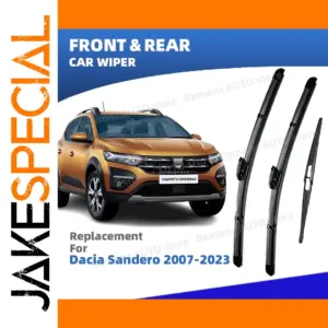 Set of 3 Dacia Sandero Windshield Wiper Blades