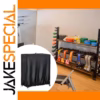 Black Sports Equipment Cover for Storage Racks