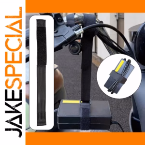 Handlebar Hanging Charger Strap Organizer for E-Bikes