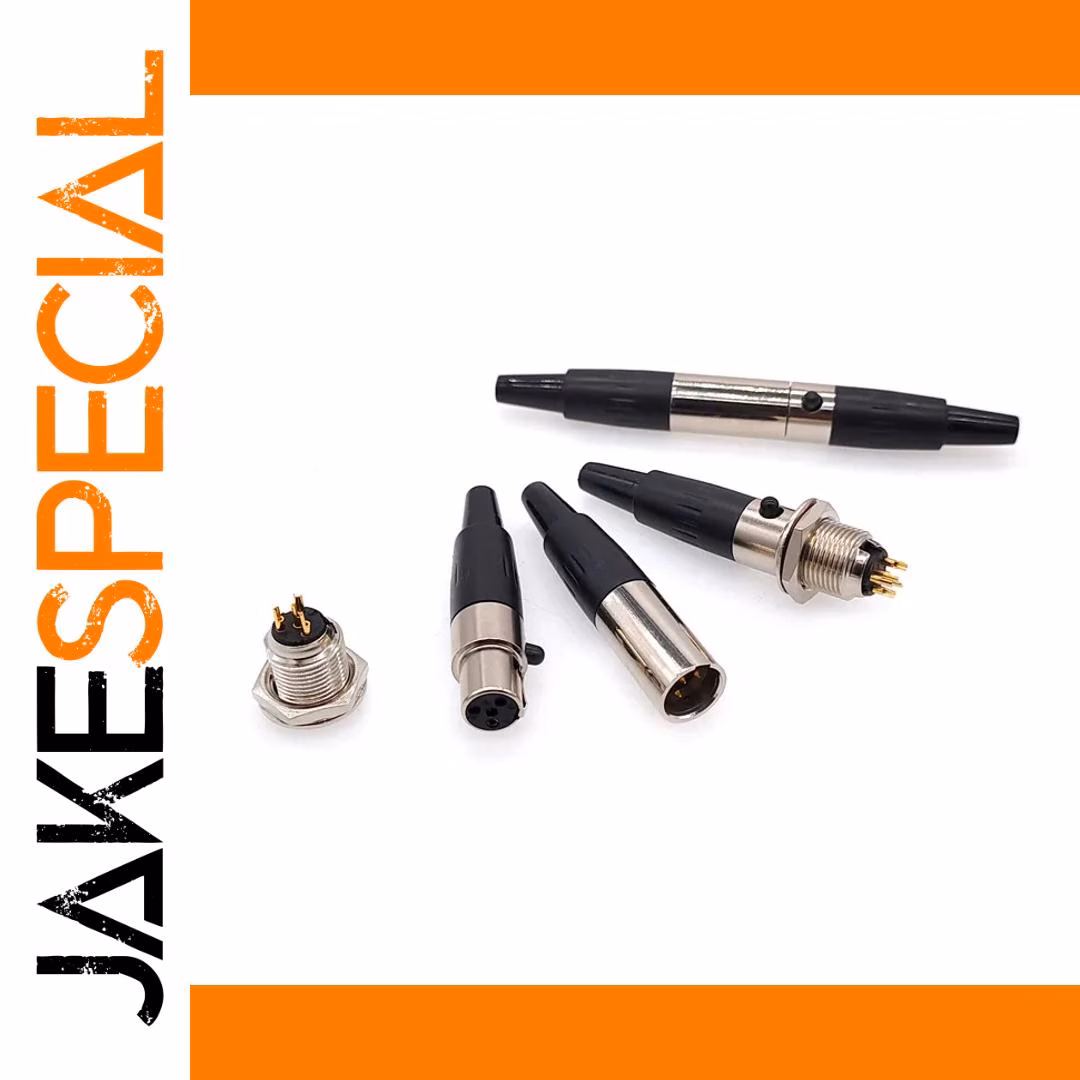 Professional XLR Connectors Set 3-7 Pin 1 Professional XLR Connectors Set 3-7 Pin