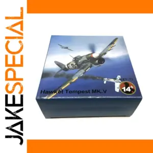 Tempest Jet Fighter Model 1/72 Diecast Collectible