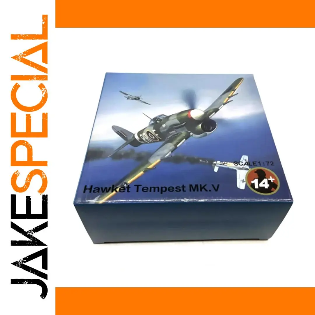 Tempest Jet Fighter Model 1/72 Diecast Collectible 1 Tempest Jet Fighter Model 1/72 Diecast Collectible