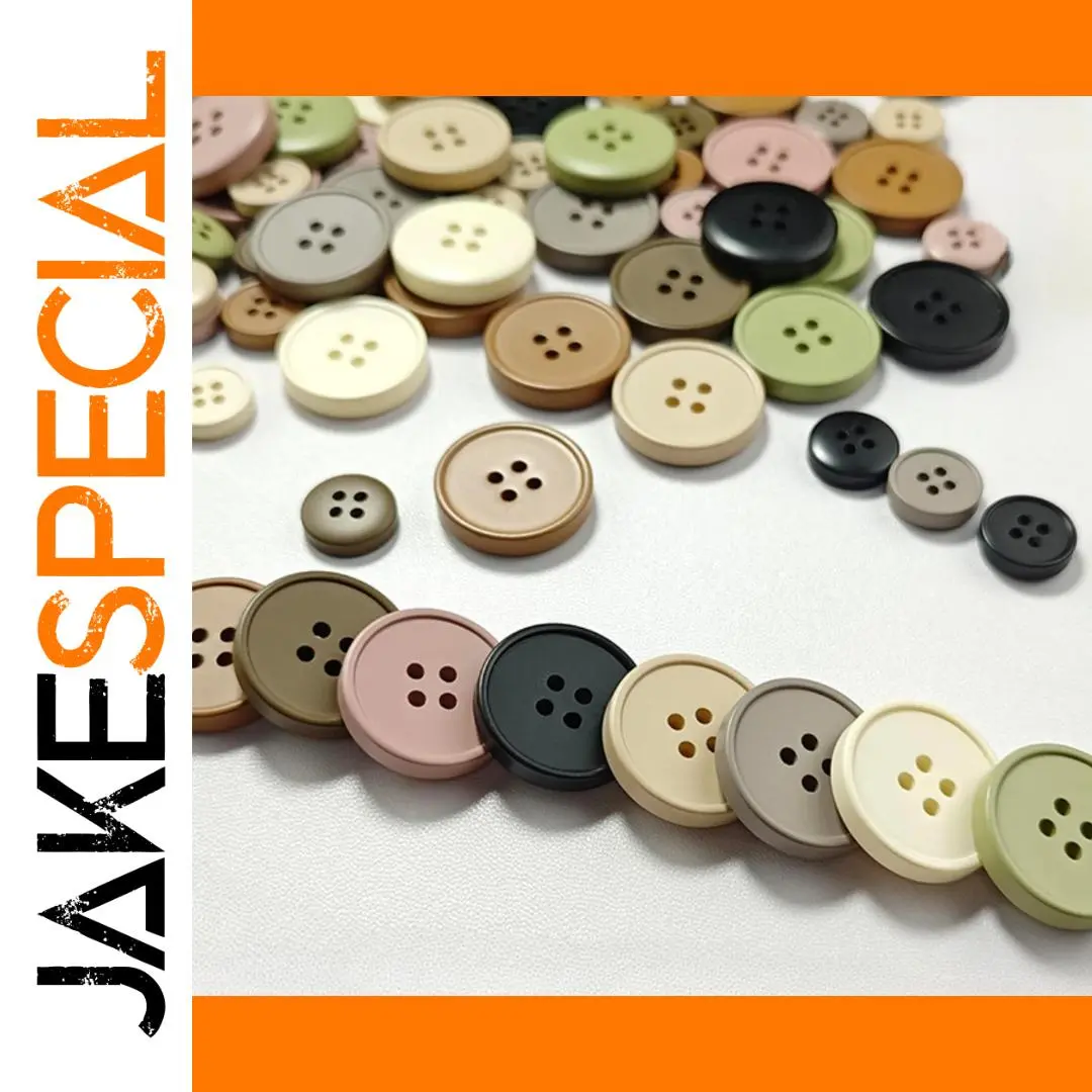 Colorful Resin Buttons Set for Crafts 1 Colorful Resin Buttons Set for Crafts