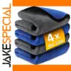 Microfiber Car Washing Towels Set - 30x30-60cm