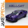 Vibrant Purple Dodge Challenger SRT Hellcat Model