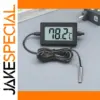 Digital Refrigerator Thermometer with Stainless Steel Probe
