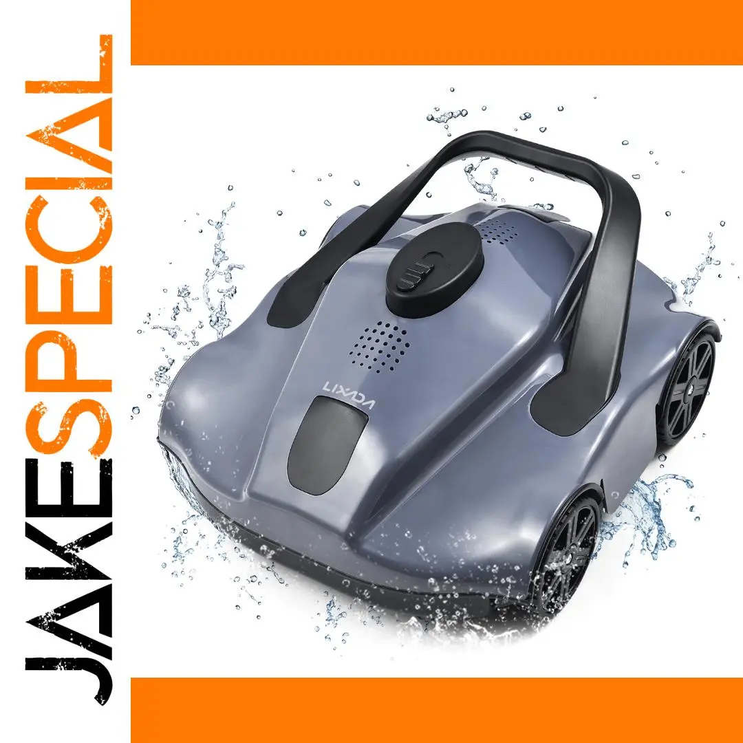 Cordless Robotic Pool Cleaner 5200mAh, IPX8 Waterproof 1 Cordless Robotic Pool Cleaner 5200mAh, IPX8 Waterproof