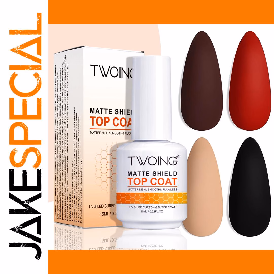 Velvet Matte Top Coat for Nails 15ml 1 Velvet Matte Top Coat for Nails 15ml