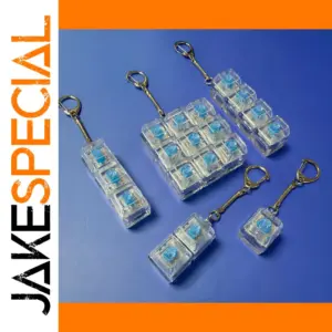 LED Crystal Keycap Fidget Toy Collection