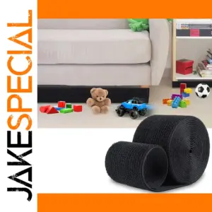 Black Nylon Sofa Toy Blocker, 3m-10m Length