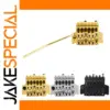 Gold Tremolo Bridge System for Guitars
