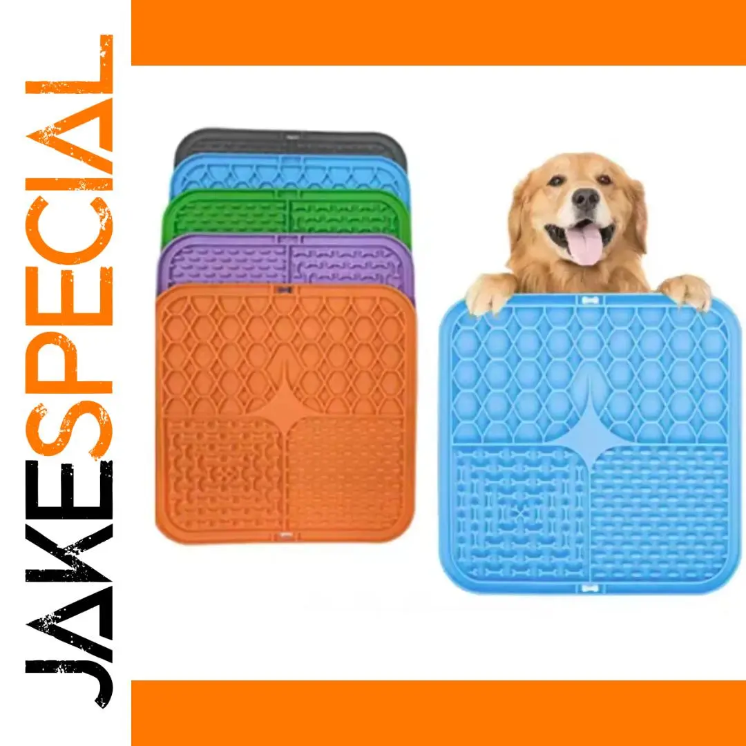 Vibrant Silicone Pet Feeding Mat for Dogs 1 Vibrant Silicone Pet Feeding Mat for Dogs
