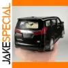 Black Toyota Alphard 1:24 Scale Diecast Model