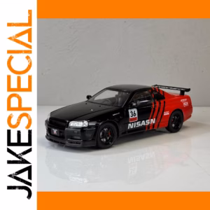 Nissan GTR R34 Floral Diecast Model 1:24 Scale