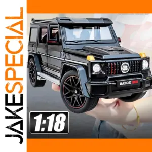 Black Mercedes-Benz G800 Diecast Model 1:18 Scale