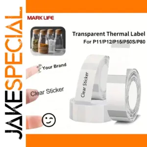 Transparent Thermal Label Tape for Marklife P11/P12/P15