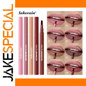 Dual-Sided Lip Contour & Stain Pen with 8 Shades