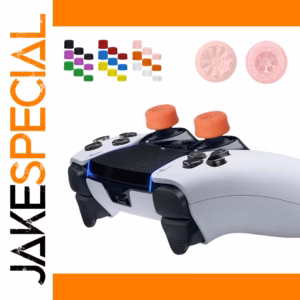 Vibrant Silicone Joystick Caps for PS4, PS5 & Switch