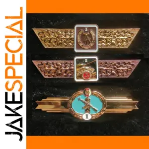 East German 1963 Military Badge with Patriotic Symbols