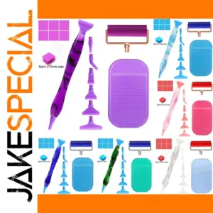 Colorful Resin Diamond Painting Pen Set for Crafts