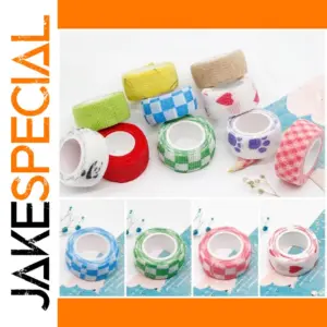 Colorful Self-Adhesive Support Bandage for Wrist, Ankle