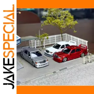 1/64 Mercedes 190E W201 Diecast Model