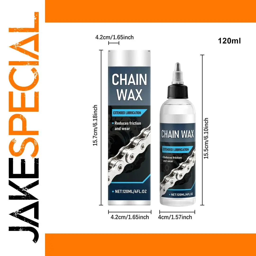 Wax-Based Bike Chain Lubricant 120ml 1 Wax-Based Bike Chain Lubricant 120ml