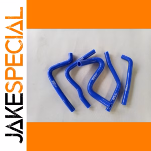 Bright Blue Silicone Radiator Hoses for Kawasaki KX250