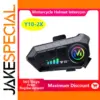 Y10-2X Bluetooth Motorcycle Helmet Headset