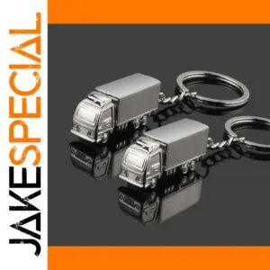 Stylish Zinc Alloy Truck Keychain MJK9226
