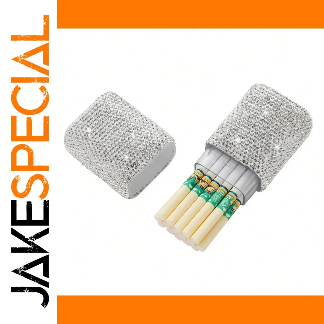 Glamorous Rhinestone Cigarette Case for Women 1 Glamorous Rhinestone Cigarette Case for Women