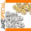 Metal Spacer Beads Set for Jewelry Crafting