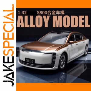 1:32 Alloy Model Car in Modern Sedan Design