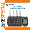 Renault Dacia Remote Key with 433MHz Transponder