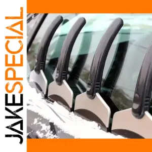 Black Car Ice Scraper Snow Shovel Tool