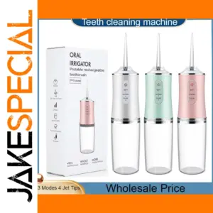 Cordless Portable Teeth Cleaner with 220ml Tank