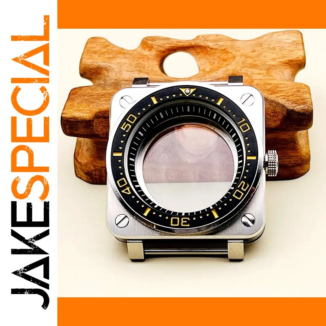 Square SKX007 Watch Case for Seiko Models 1 Square SKX007 Watch Case for Seiko Models