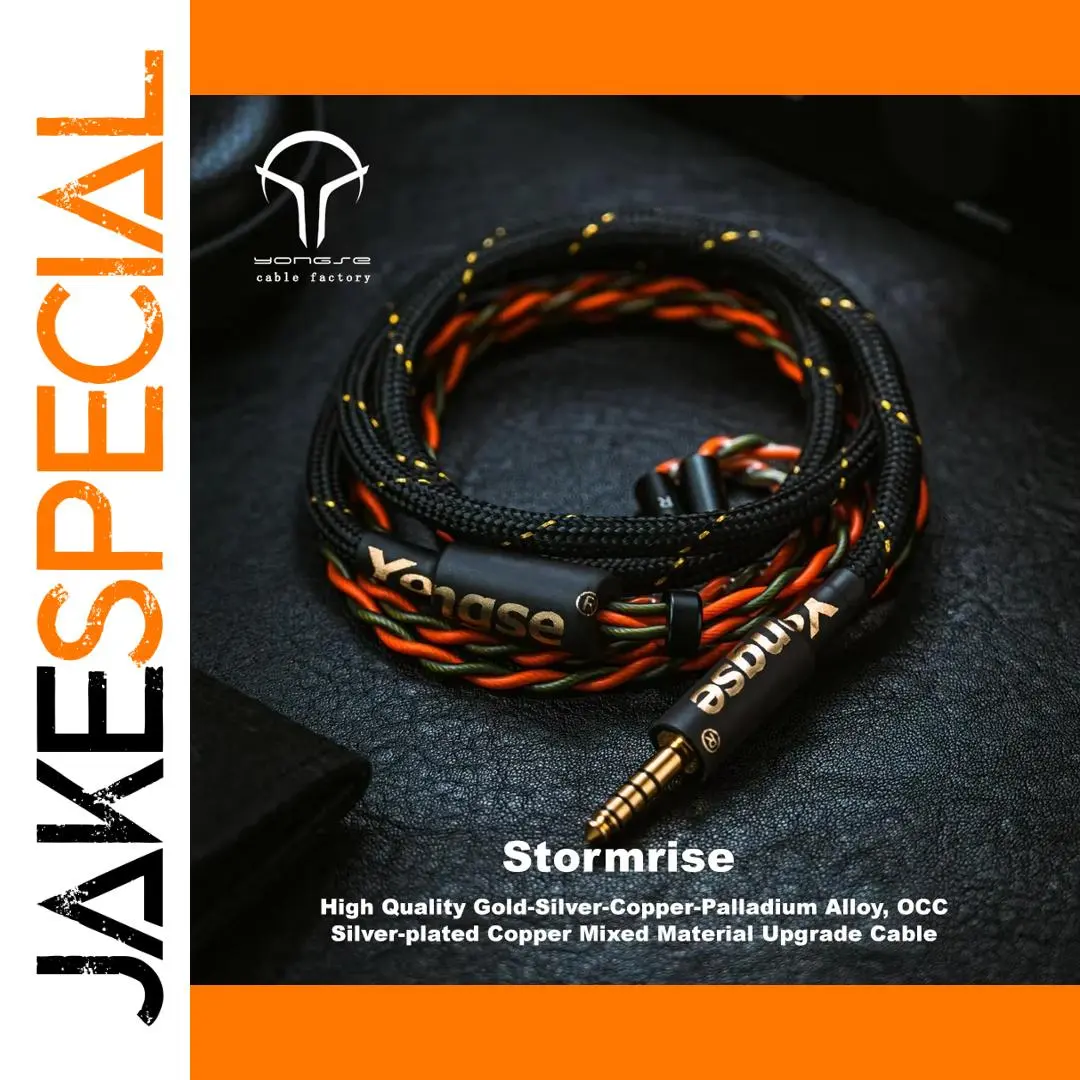 Stormrise High-Fidelity Audio Upgrade Cable 1 Stormrise High-Fidelity Audio Upgrade Cable