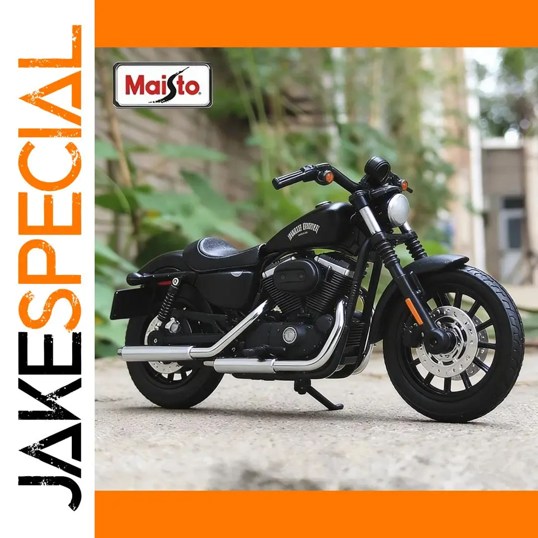 Maisto Iron 883 1:12 Diecast Motorcycle Model 1 Maisto Iron 883 1:12 Diecast Motorcycle Model