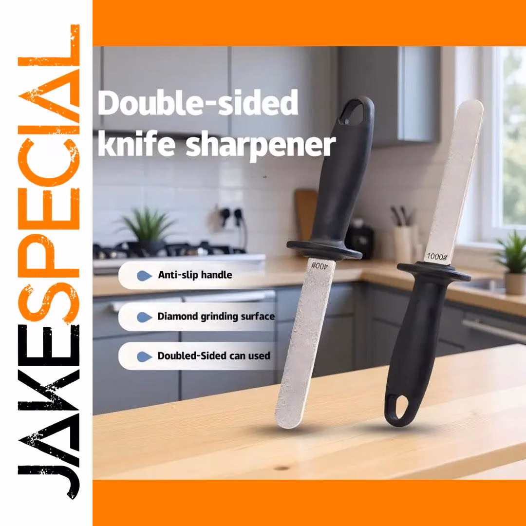 Dual Grit Diamond File Sharpener for Tools 1 Dual Grit Diamond File Sharpener for Tools